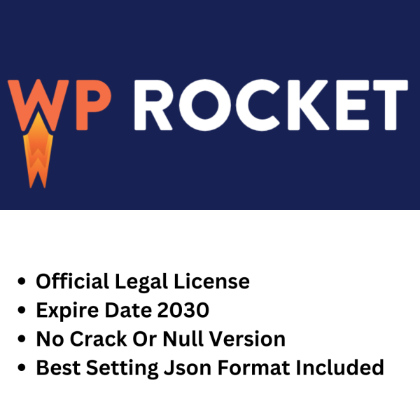 Wp Rocket Plugin With JSON setting for Website Speed Increase